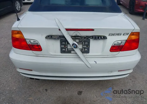 2001 BMW 325Ci from USA, damaged, VIN WBABS33471JY53121